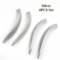 ภายในคาร์บอนไฟเบอร์ประตูดึงมือจับฝาครอบด้านนอกตัดเปลี่ยนสำหรับ BMW 3 4 Series F31 F80 F32 F33 F34 F3