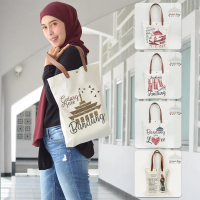 Tote Bag Souvenir  Bandung Tas Kanvas oleh oleh Bandung