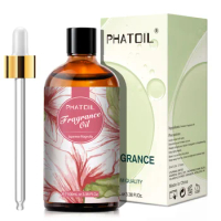 PHATOIL 100ml Fragrance Oil for Candle Soap Lip Balm Aromatherapy Making Baby Powder Coffee Angel Jadore White Musk Palmarosa