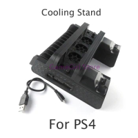 Multifunction Cooling Stand Cooler Bracket For PlayStation 4 PS4 Pro Slim Console Fan Base Station Accesories