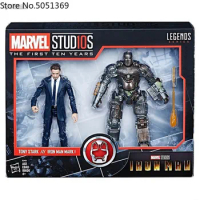 Marvel Legends Anime Classic Marvel Iron Man MK1 7" Movie PVC Action Figure Ironman Tony Stark Legends Original Toy Doll Model
