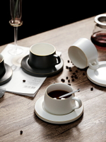 北歐咖啡杯陶瓷小奢華創意潮流杯子套裝便攜簡約歐式個性現代茶具