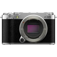 FUJIFILM X-M5 / XM5 Mirrorless Camera Body Only (Silver) - Fujifilm XM5 BO PLUS 128GB SILVER