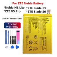 For ZTE Blade X9 S6 A711 V580 S6 Lux Q7/-C G719C V5 Pro N939ST N939SC N939SD N940SC Nubia N1 Lite NX597J VF995 Phone Battery
