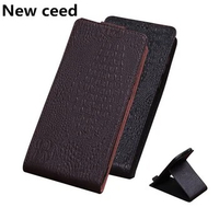 Genuine Leather Vertical Flip Phone Case For OnePlus Nord N200 5G/OnePlus Nord 2 5G Vertical Phone Case Up And Down Phone Bag