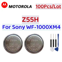 100PCS Z55H ZeniPower replacement CP1254 1254 for Sony WF-1000XM4 XM4 Bluetooth Headset Battery 3.85V 75mAh Z55H+tools