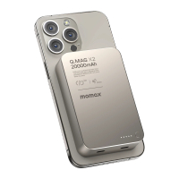 Q.Mag X1 10000mAh 超薄磁吸流動電源 - 第二代 钛金