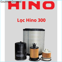COMBO 4 LỌC HINO 300, LỌC GIÓ HINO, LỌC NHỚT HINO