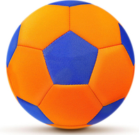 Indoor Soccer Ball Size 4 Soft Soccer Ball Low Noise Safe Playing at Home & Yard Ball for Kids Boys 