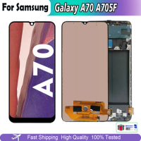 6.7" 100% Tested For Samsung Galaxy A70 A705 A705F LCD Display Touch Screen For Samsung A70 LCD Digitizer Assembly Replacement