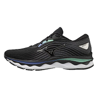 Mizuno Wave Sky 6 [J1GC220255] 男 慢跑鞋 一般型 運動 休閒 舒適 平穩 回彈 黑