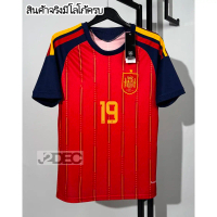 ปีใหม่ล่าสุด!!! เสื้อฟุตบอลทีมชาติสเปน บอลโลก 2026 ทีมเหย้า เกรดแฟนบอล AAA เนื้อผ้าหนานุ่ม ใส่สบาย โ