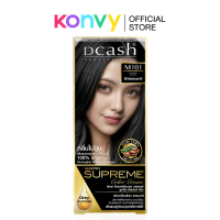 Dcash Professional Master Supreme Color Cream 90ml #M101 Natural Black ผลิตภัณฑ์สำหรับเส้นผม สีผมและ