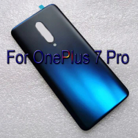 100% Original For OnePlus 7 Pro Battery Back Rear Cover Door Housing For OnePlus 7 Pro Repair Parts Replacement OnePlus7 Pro