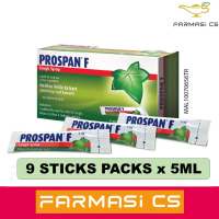 PROMO Prospan F Cough Syrup Stick 5ml 9 Stick Packs EXP:10/2027 [ Ivy Leaf Extract Farmasi CS ]