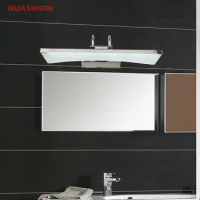 Mirror light led bathroom wall lamp mirror acrylic waterproof anti-fog brief modern stainless steel cabinet led light