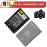 EN-EL9 EN-EL9A Replacement Camera Battery For Nikon D60 D40X D5000 D3000