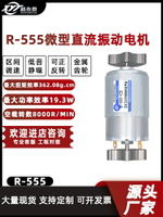 R-555微型雙頭扇行超強震動振動電機 小型馬達6v12v24v