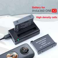 1700mAh batteries For Insta360 one X2 Battery Insta 360 X2 Charger Dual USB charging Accessories