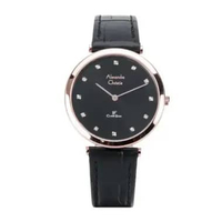 Jam Tangan AC Classic Steel Wanita 8540 Leather / Kulit Original Garansi Resmi ROSEGOLD BLACK