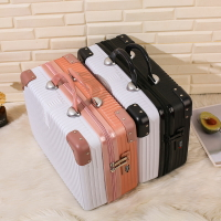 手提箱子旅行收納箱小行李箱女14寸迷你包16寸小型輕便可愛化妝箱