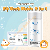 [9 in 1] Bộ Test Nước 9 Trong1 Yee  FREESHIP  Test pH/gH/kH/No3/No2/TCL/Cl2/H2S/TA Bể Cá Chính Xác