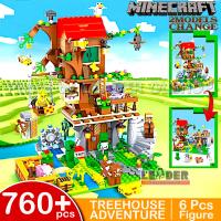 ( FREE KERTAS KADO ) BRICK MINECRAFT TREEHOUSE ADVENTURE MY WORLD MAINAN SUSUN BALOK BUILDING BLOCK
