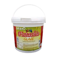 Chefmate Pistachio Glaze Topping Rasa Pistachio 500 gr 1 Pail