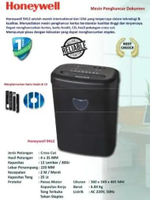 MESIN PENGHANCUR KERTAS PAPER SHREDDER HONEYWELL 9412