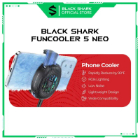 Black Shark Funcooler 5 Neo | Phone Cooler Gaming | Pendingin Smartphone | RGB Lighting | Low Noise 