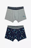 Penti Boy's Astro Dino Multicolor 2-Piece Boxers