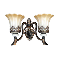 ไฟผนังภายใน 09-ML-B9207-2W/E27x2 *ดำ