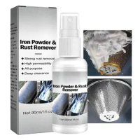 Rust Remover Spray Chassis Rust Converter Metal Water Base Multipurpose Rust Remover 1.01oz Rust Dissolver Spray For Maintenanc