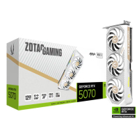 【ZOTAC 索泰】ZOTAC GAMING GeForce RTX 5070 AMP White Edition 顯示卡