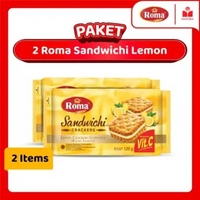Paket 2 Biskuit Roma Sandwichi Lemon