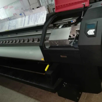 Products subject to negotiationCrystaljet 4000 Series Inkjet Solvent Printer Flex Banner Printing Machine Large Format 4/8 Heads