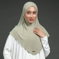 Lozy Hijab - Nuna Instan New (Hijab Instant Bahan Jersey Olahraga Sport) Sage