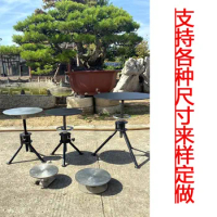 Bonsai Production Special Turntable Lifting Turntable Manual Rotary Table Bonsai Production