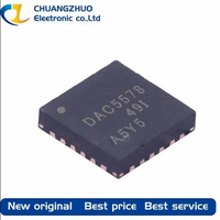 1Pcs New original DAC5578SRGER DAC55 12us 8 I2C 2.7V~5.5V ±0.01LSB VQFN-24-EP(4x4) Digital To Analog Converters