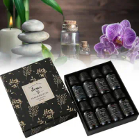 Pcs Kits Pure Natural Essential Oils Gift Set Eucalyptus Lavender Mint Lemon Bergamot Tea Tree Purify Air Diffuser Aroma Oil
