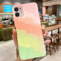 Watercolor Pattern Case For Oneplus Nord 2 5G 9 8 Pro 8T 7 6 6T One Plus 1+8 Colorful Painting Silicone Ultra-Thin Protect Cases