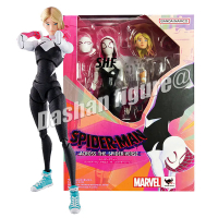 ข้าม Spiderverse รูป SHF Spider-Gwen Action Figures Collection Marvel Miles Gwen Stacy ของเล่น