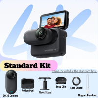 Insta360 GO 3S Tiny 4K Action Camera Black White 39g 64G 128G 1270mAh Battery Action Pod AI Editing