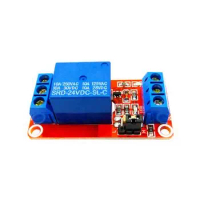 1pcs 1 load relay module 24V relay expansion board suport high or low trigger Free shipping