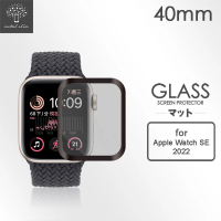 【Metal-Slim】Apple Watch SE 2022 40mm 3D全膠滿版保護貼