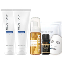 【NeoStrata 妮傲絲翠】15%果酸煥膚全能組（果酸深層保養乳液200mlX2）(贈 胺基酸慕斯50ml+角鯊5ml+面膜X2)