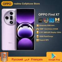 Official New OPPO Find X7 5G SmartPhone Dimensity 9300 Octa Core 6.78" 120Hz 5000mAh Battery 100W 50MP Rear Three Cameras NFC