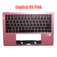 Laptop PalmRest&amp;keyboard For AVITA Liber NS12A1 NS12A2 English US Upper Case With Backlit New