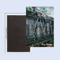 Beng Mealea, Cambodia Travel Gift Refrigerator Magnets 25157,Souvenirs of Worldwide Landscape, Magnetic refrigerator sticker