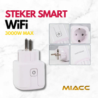 TaffHOME Steker Smart Plug WiFi EU Plug 16A Timer Stop Kontak - S21